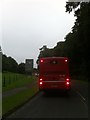 Old Perth Road approaching the Millburn Roundabout