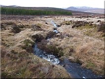 NH3468 : Minor tributary of Allt Giubhais Beag by Alpin Stewart
