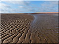 TF5759 : Patterns in the sand near Gibraltar Point by Mat Fascione