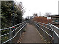 Platform 2 access ramp, Llansamlet railway station, Swansea