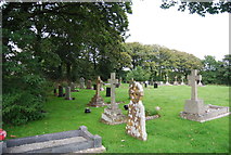 SR9694 : Church of St Michaels and All Angels graveyard by N Chadwick