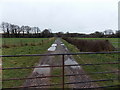 Puddly public footpath, Raglan