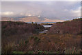 NG8033 : Winter view over Camas nam Breac by Richard Dorrell