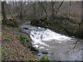 Waterfall on the Luggie Water