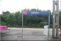 TQ6888 : Laindon Station by N Chadwick