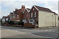 Eastfield Road houses near the corner of Cheriton Place, Bristol