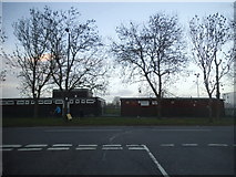 TQ3293 : Changing rooms on Barrowell Green sports ground by David Howard