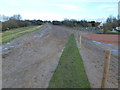 TF3902 : New footpath on the south bank at Rings End - The Nene Washes by Richard Humphrey