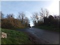 Access road to Downton Farm