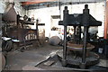 Summerley Works, Idle Moor - flanging press