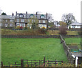 Field and houses, West End, Long Preston