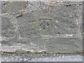 Bench mark on Leadmill Bridge, Mold