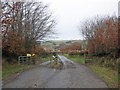 Cattle grid on Staddonhill road