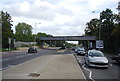 Lea Valley line over the A406