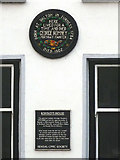 SD5191 : Plaques on Romney's House, Kendal by Karl and Ali