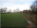 Drain alongside the recreation ground, Waltham