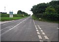 Road junction outside Merrion Camp