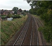 SU1430 : Towards Salisbury railway station by Jaggery