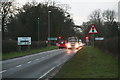 Junction of the A607 Grantham Road and the B1178 at Harmston