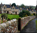 Five of ten Bearpacker almshouses, Wotton-under-Edge