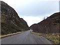 NG8640 : A896 as it approaches Cumhang a' Ghlinne by Alpin Stewart