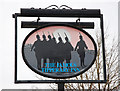 SP2474 : The Tipperary (2) - sign, Meer End, near Solihull by P L Chadwick