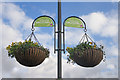 Hanging baskets, Vauxhall Gardens