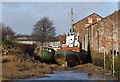 Old boats at Annan Harbour