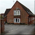 SU4707 : Former telephone exchange in Hamble-le-Rice by Jaggery
