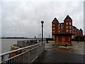 Bridge over the old entrance to Coburg Dock