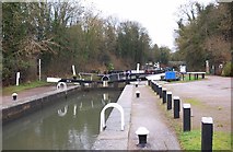 SP1876 : Knowle Top Lock (No. 51), Grand Union Canal, Knowle near Solihull by P L Chadwick