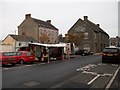 The open air Tuesday Market at Rathfriland