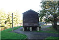 Flood proofed shed