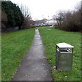 Path from Lewis Drive to Asda, Caerphilly