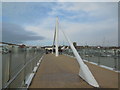 TQ2104 : Central Feature - Adur Ferry Bridge by Paul Gillett