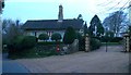 House by the gates to Upper House in West Burton