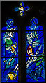 TQ6245 : Stained Glass window, All Saints' church by Julian P Guffogg