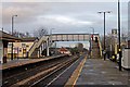 Footbridge, St. Helens Junction railway station