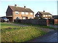 Houses on St Helens Lane, Reighton