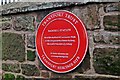 Transport Trust plaque, Rainhill railway station