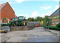 John Deere machinery in a Leominster yard