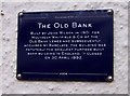 Bank Plaque, Alfriston