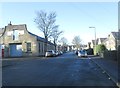 Long Lover Lane - looking towards Spring Hall Lane