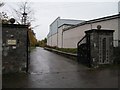 The Bridge Street entrance to Solitude Park, Banbridge