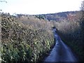 Minor road from Bratton to the A39