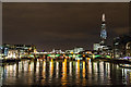 TQ3280 : Down-river from the Millennium Bridge, London, SE1 by Christine Matthews