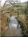 Looking downstream along the Ale Water