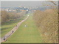 SU9673 : Windsor Great Park: looking along The Long Walk towards the castle by Chris Downer