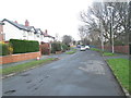 Montagu Crescent - looking towards Oakwood Lane