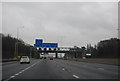 M25 approaching J23